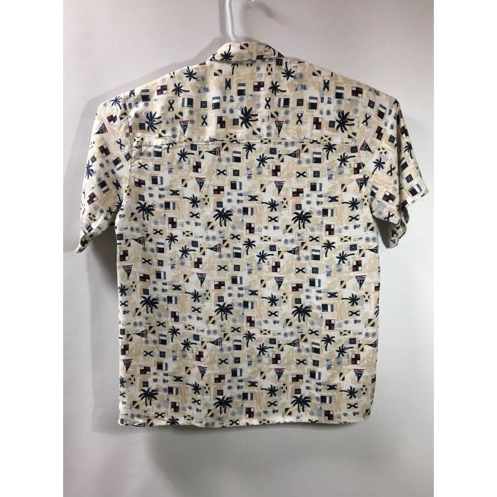 Ivy Crew Shirt Mens Size M Nautical Print casual button‎ down sailing Sailboat - Picture 5 of 7